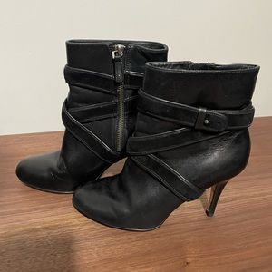 No so tall !! Black boots for a young lady :)